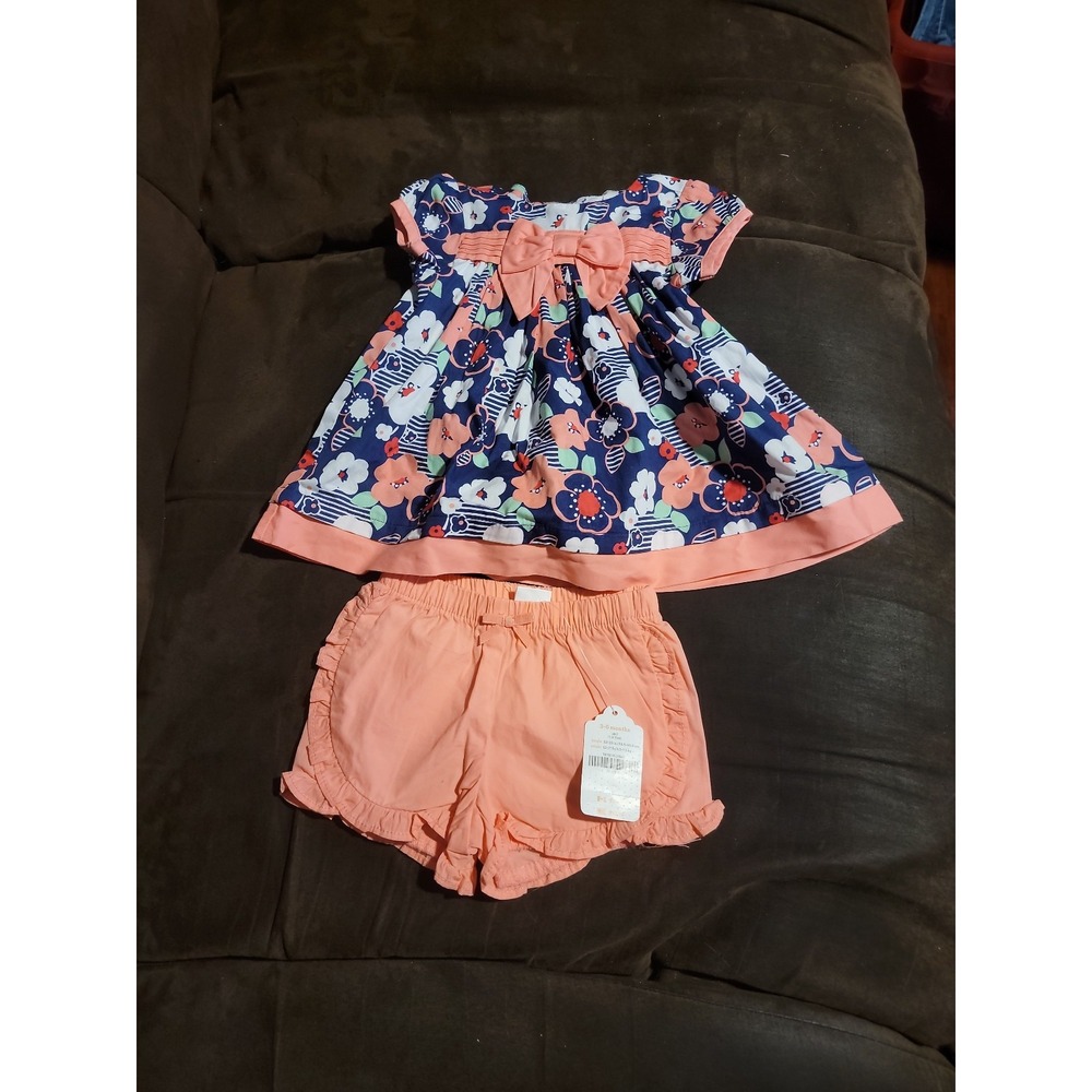Gymboree baby layette line little weekender top outlet shorts nwt 3 6 months